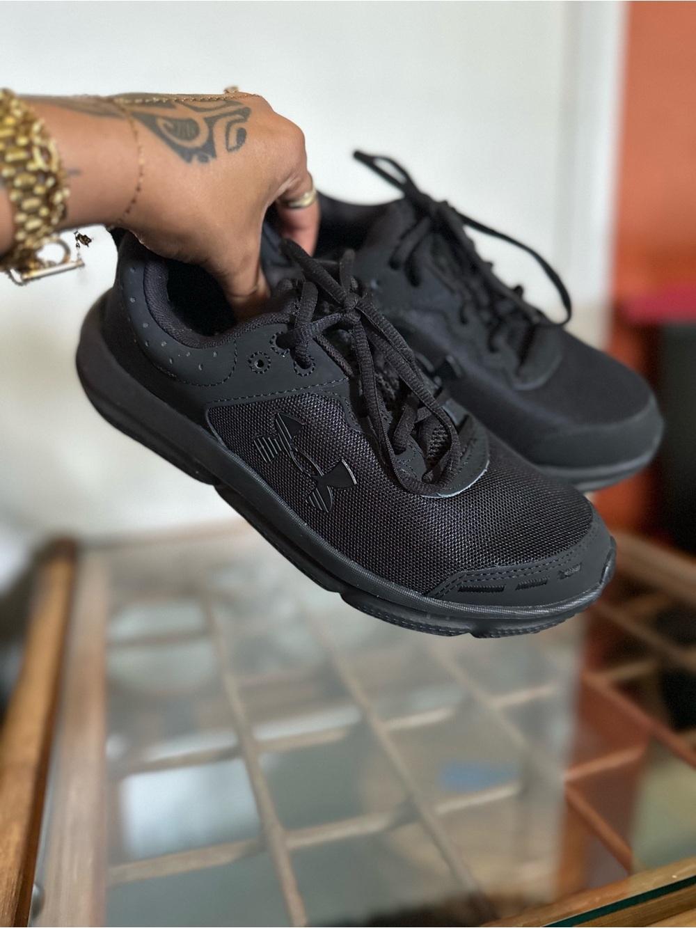 Under Armour Black Women's Athletic Sneakers